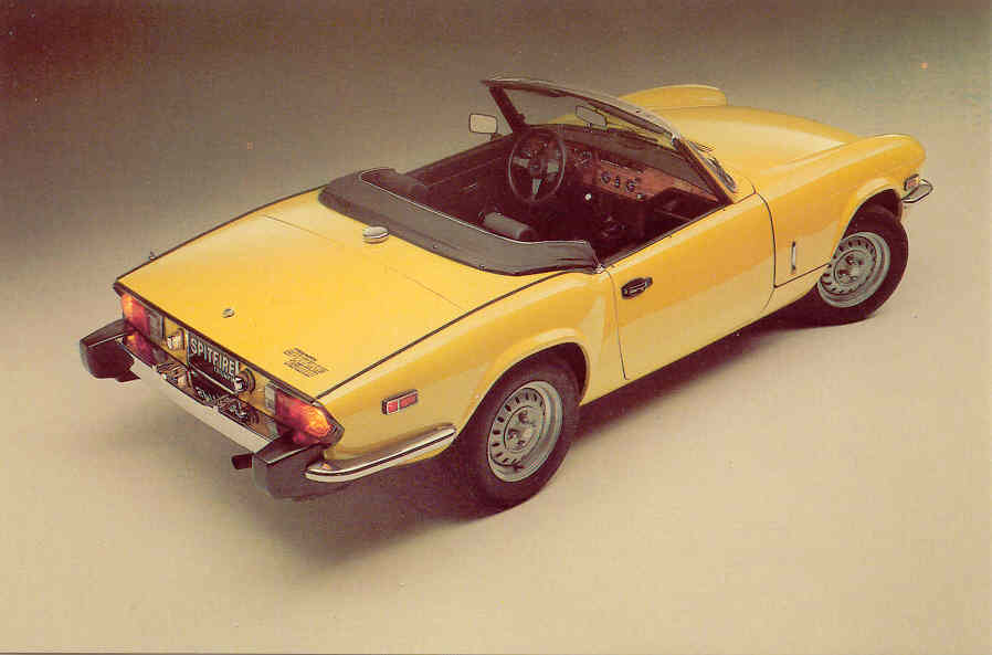 Triumph Spitfire 1500 USA- Fotopaket von Brit. Leyland!